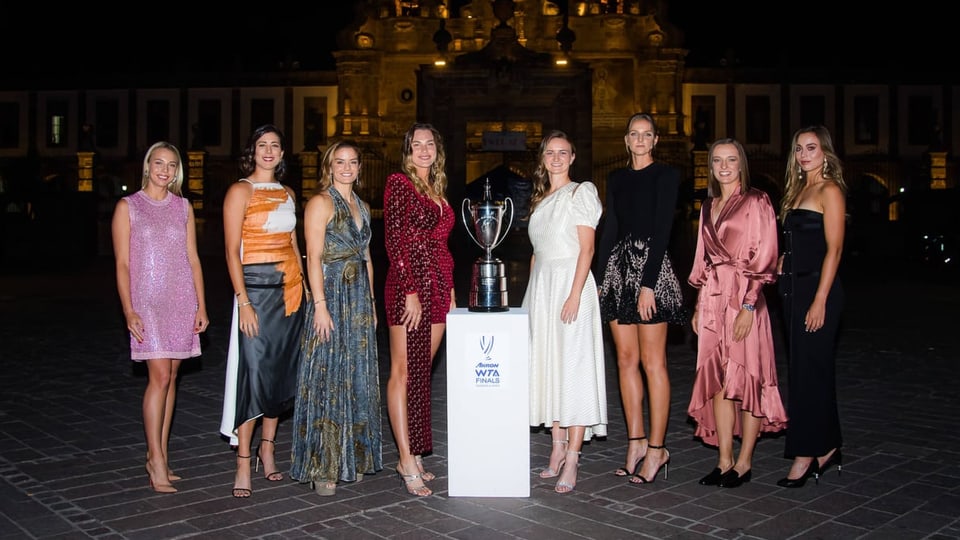 Die 8 Teilnehmerinnen der WTA Finals