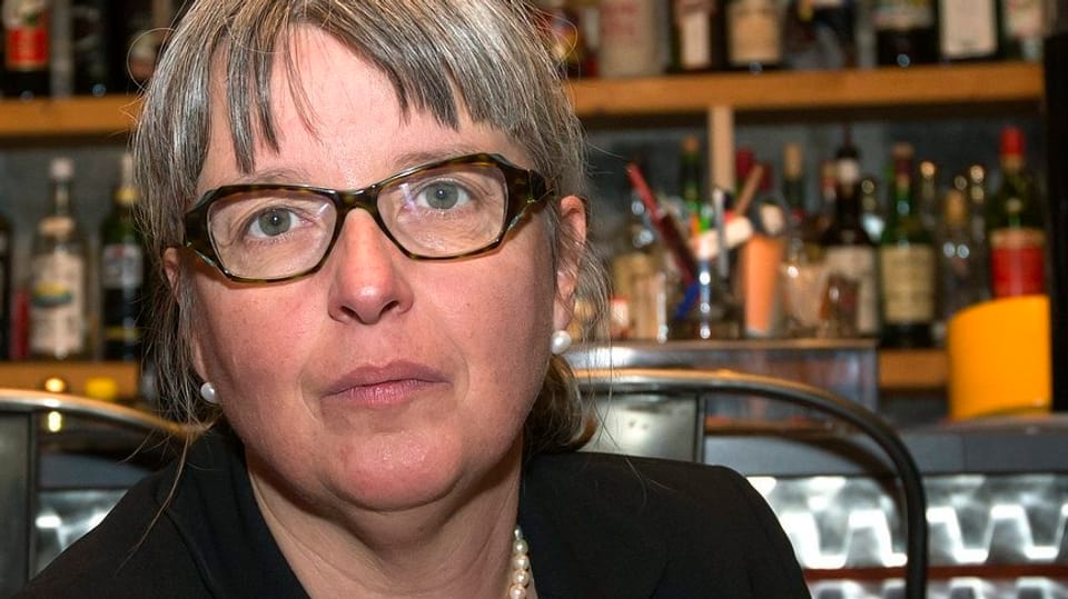 Die Grüne Regierungsrätin Michèle Künzler nach der Wahl.