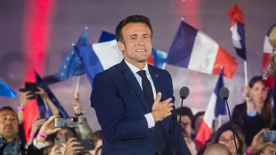 Aus dem Archiv: Macron bleibt Präsident von Frankreich
