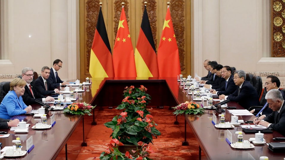 Merkels Reise nach China als Balanceakt