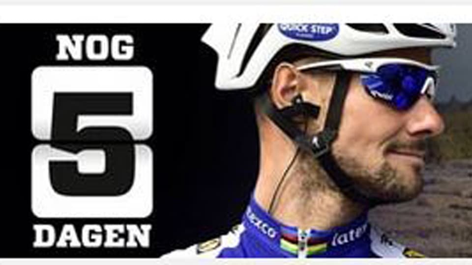 Countdown auf der belgischen Online-Plattform von Het Nieuwsblad.