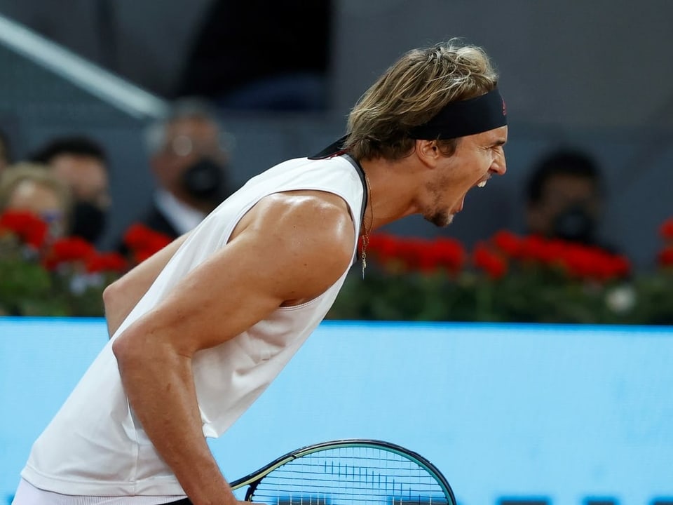 Darf sich über den Finalsieg in Madrid freuen Alexander Zverev.
