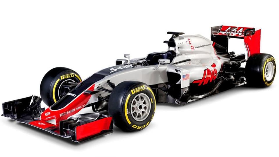Der F1-Wagen des neuen Haas-Teams