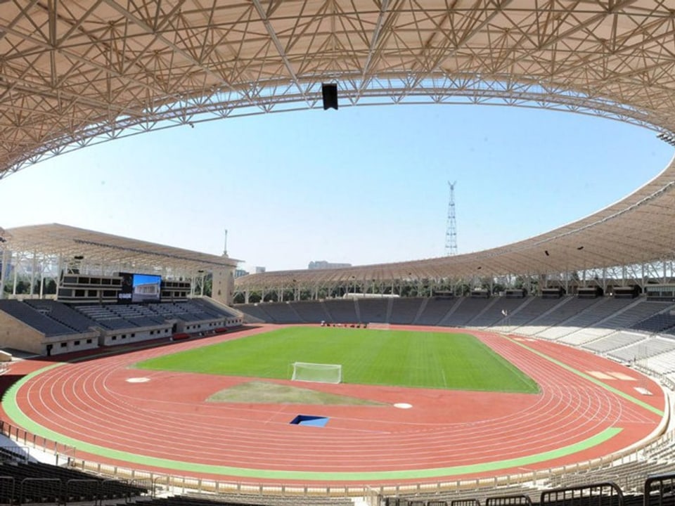Das Tofiq Bahramow Stadion - Das Nationalmannschaftsstadion von Aserbaidschan.