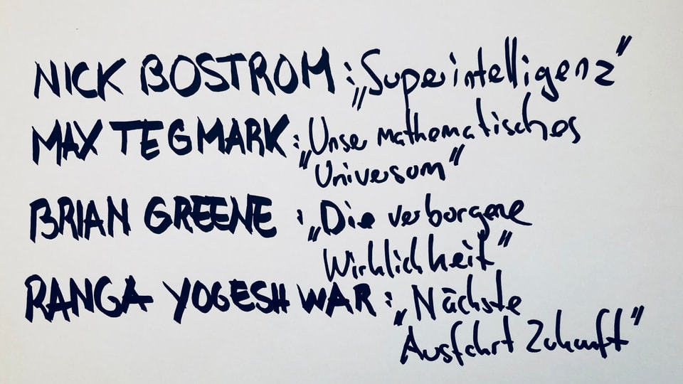 Frank Schätzing empfiehlt Literaturtipps von Frank Schätzing