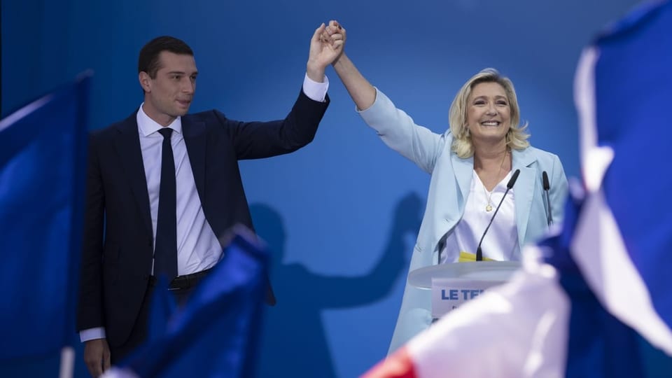 Bardella und Le Pen