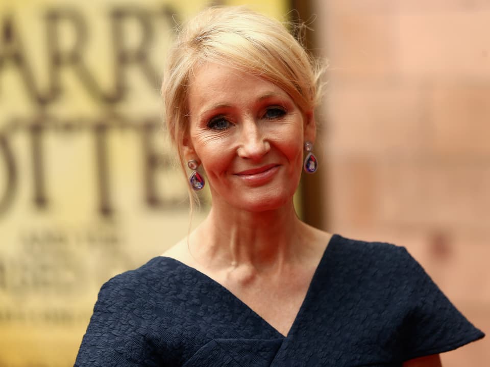 Die britische Autorin J.K. Rowling