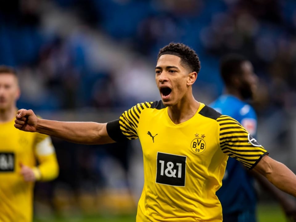 Vom Cup-Out erholt Jude Bellingham und die Dortmunder konnten jubeln.