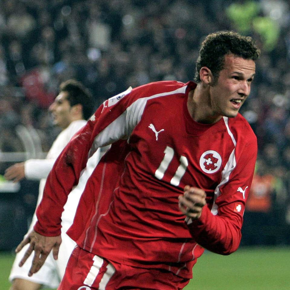 Mit seinem Tor in der Barrage 2005 gegen die Türkei machte er die Schweizer WM-Teilnahme perfekt.