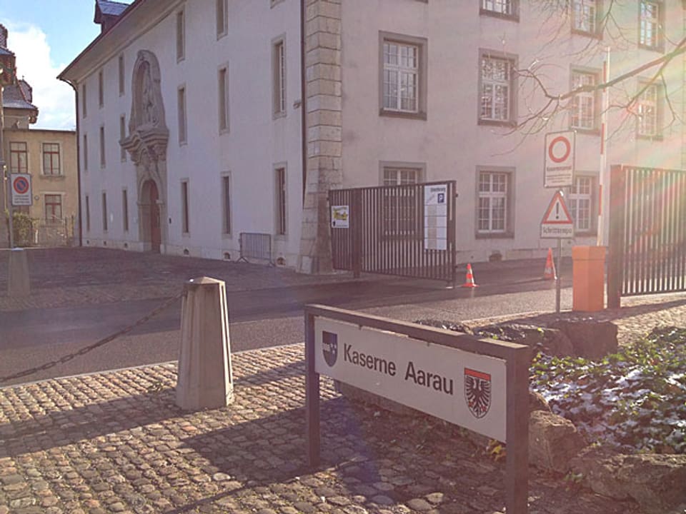 Kaserne Aarau, Haupteingang