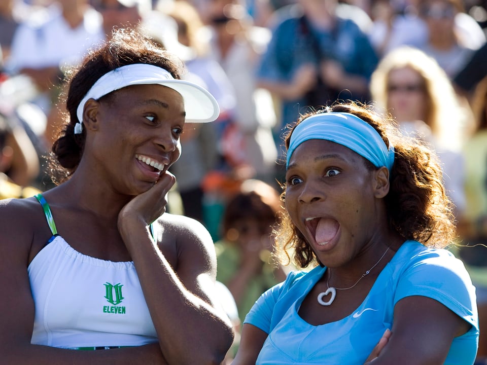 Venus und Serena Williams. 