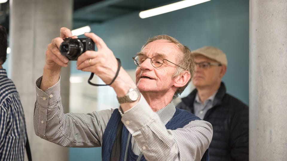 Auf der Studioführung gibt es viel zu sehen und zu fotografieren.