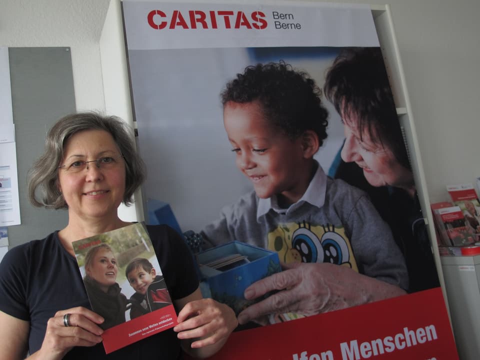 Doris Stucki, Caritas: «Wir werden überrannt von Interessenten für die Patenschaften.»