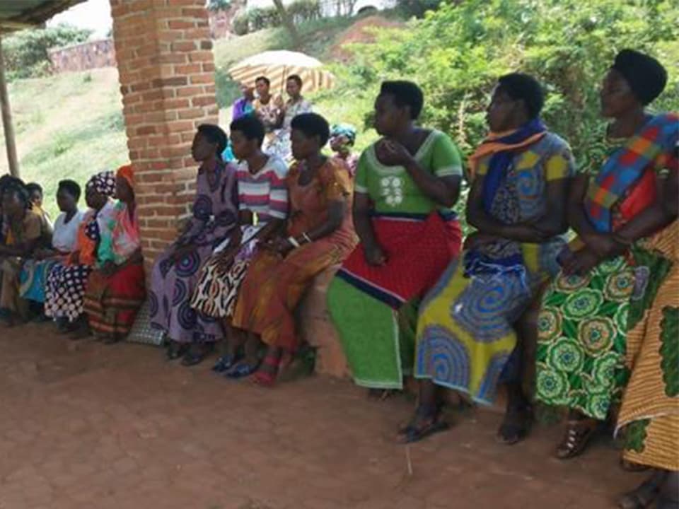 Die Kaffeebäuerinnen werden in Ruanda auch «Mamans» genannt. 