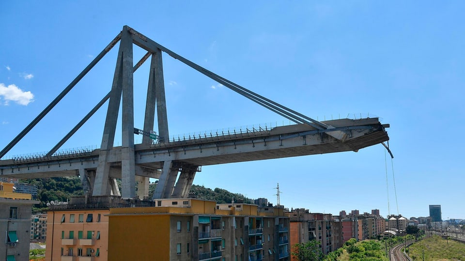 Das Geld für Italiens Brücken und Strassen fehlt
