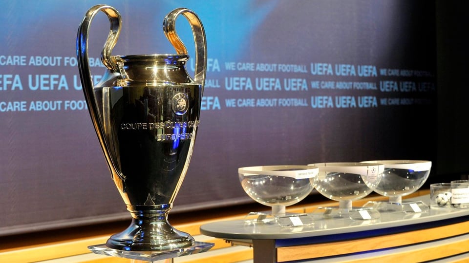 Der Pokal der Champions League.