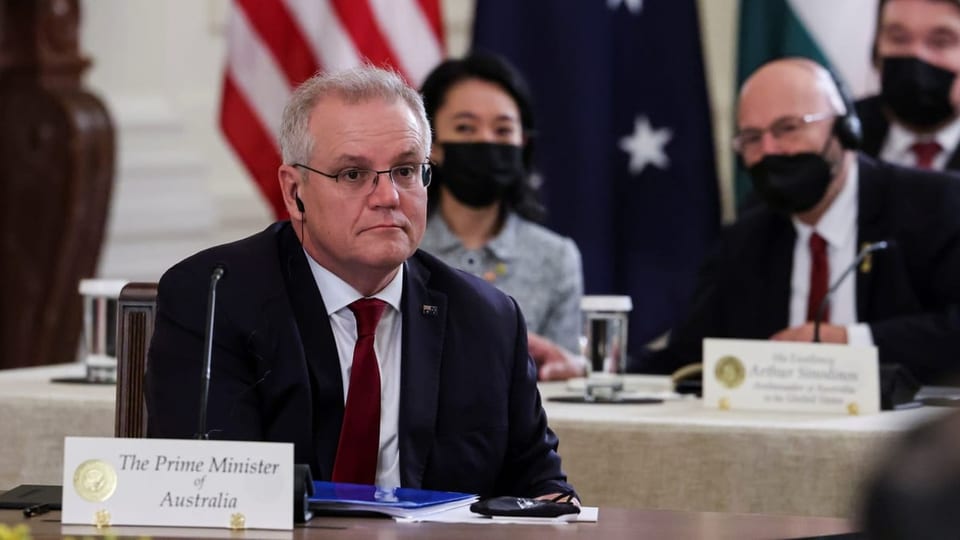 Australiens Regierungschef Scott Morrison