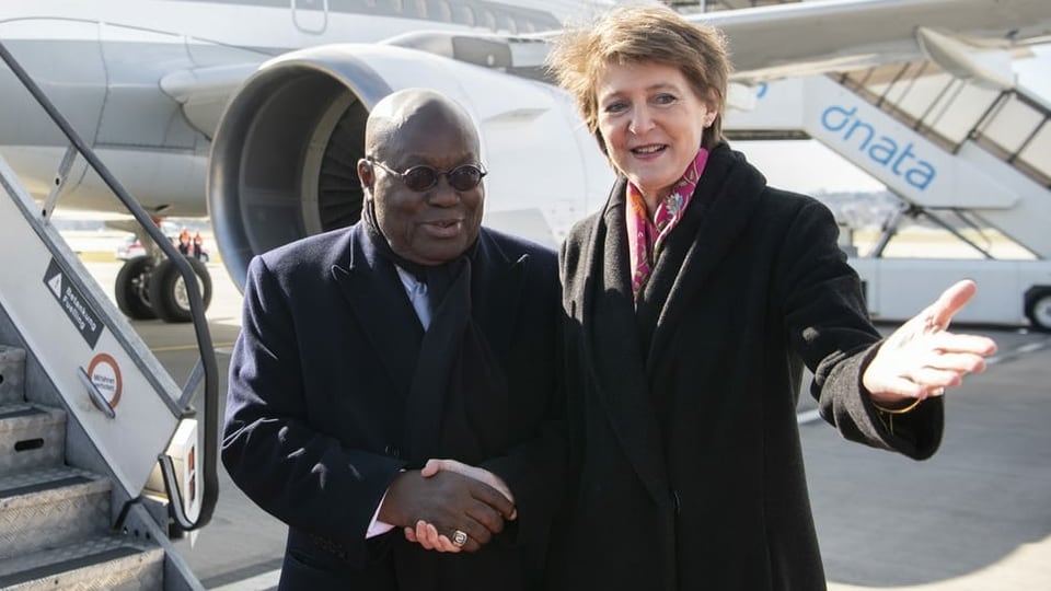 Staatsgast aus Ghana zu Besuch in Bern