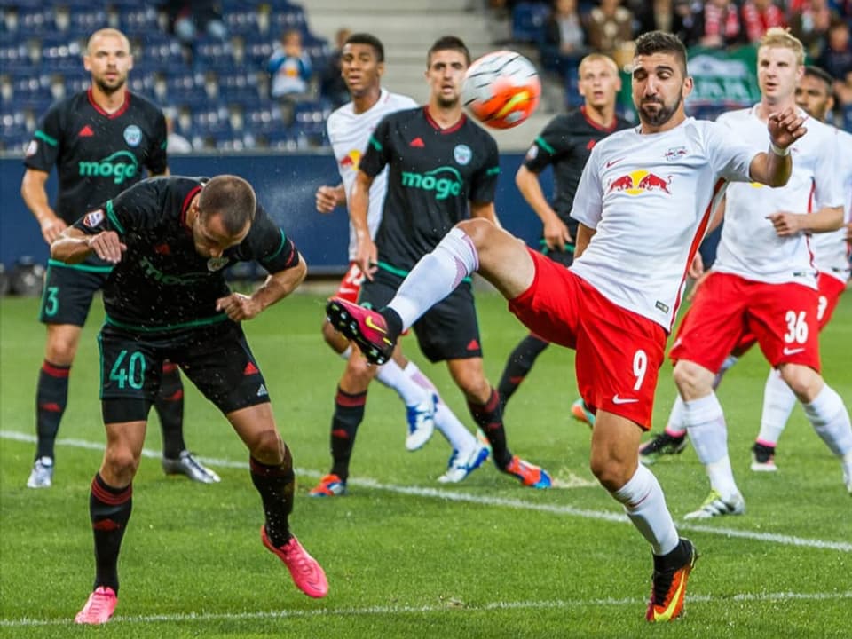 Liepaja gegen Salzburg in der CL-Quali 2015
