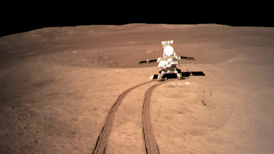 Die Sonde Chang'e 4 auf dem Mond