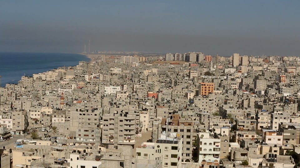 Gaza Stadt ist eine der am dichtest besiedelten Städte der Welt.