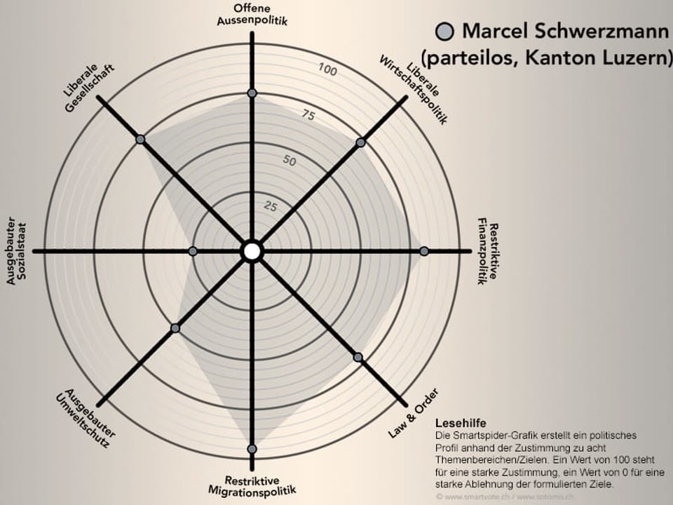 Das politische Profil von Marcel Schwerzmann.