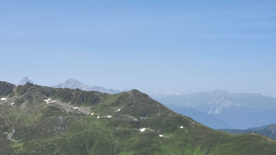 Saharastaub Dunstiges Panorama