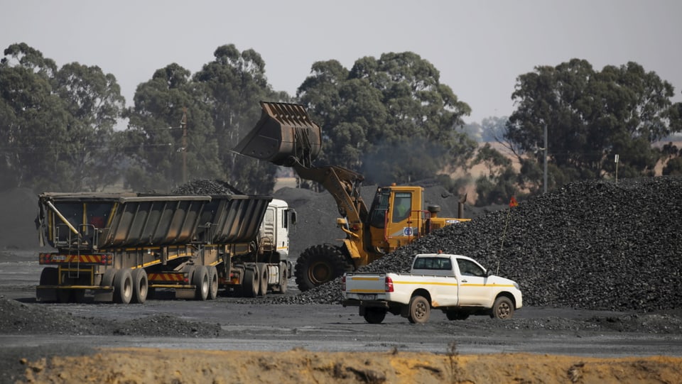 Eine Glencore-Mine in Südafrika. 