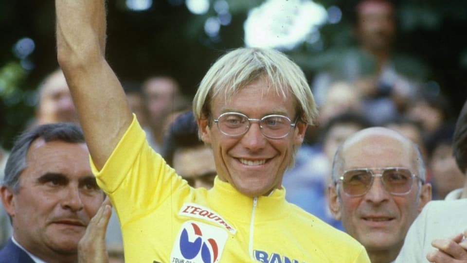 Der zweifache Tour-Sieger Laurent Fignon.