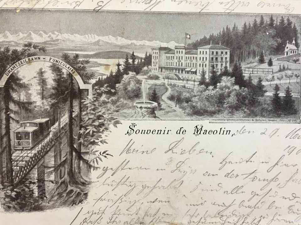 Postkarte Magglingen 1905