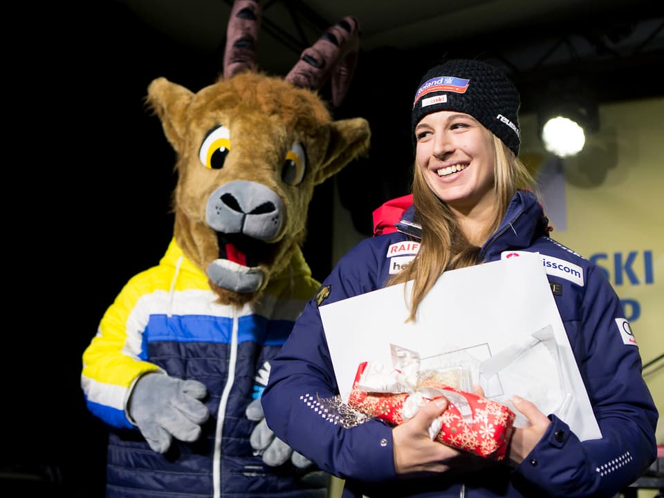 Jasmine Flury’s erster Weltcupsieg im Super-G von St. Moritz