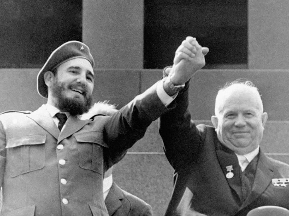 Castro und Chruschtschow