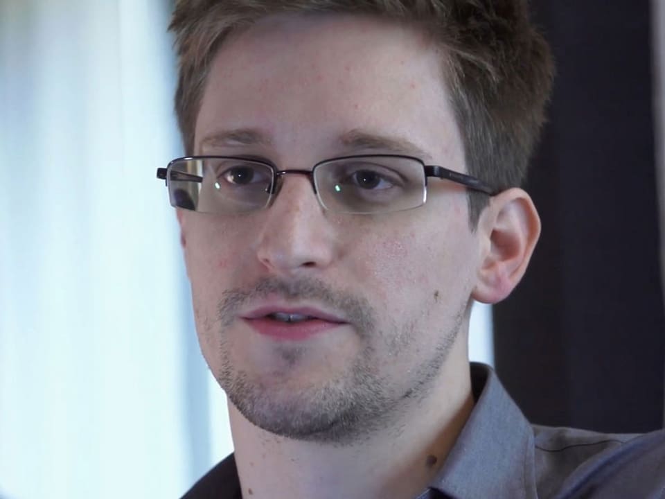 Porträt von Edward Snowden