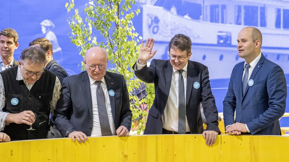 Ducrot und Rösti an der Zentralschweizer Frühlingsmesse Luga 2024.