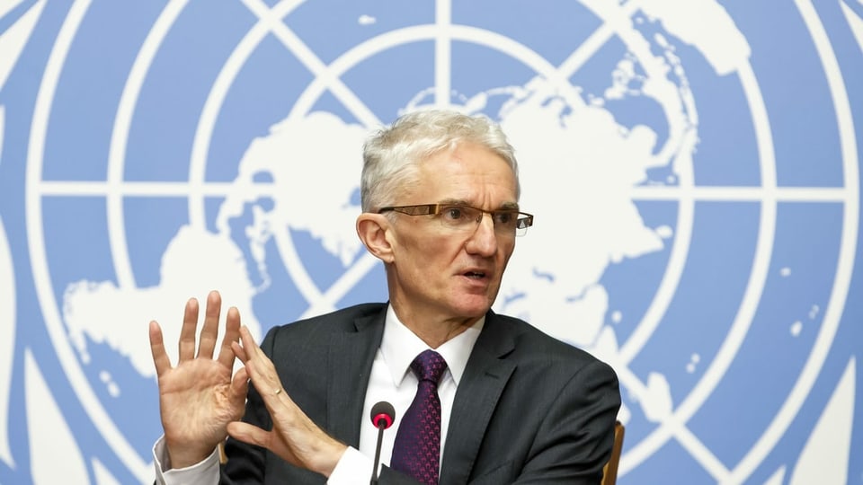 UNO-Diplomat Mark Lowcock.