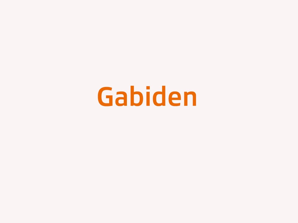 Wort Gabiden.
