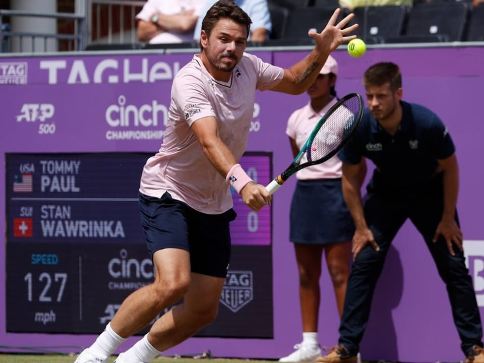 Wird gleich zu Beginn gefordert Stan Wawrinka