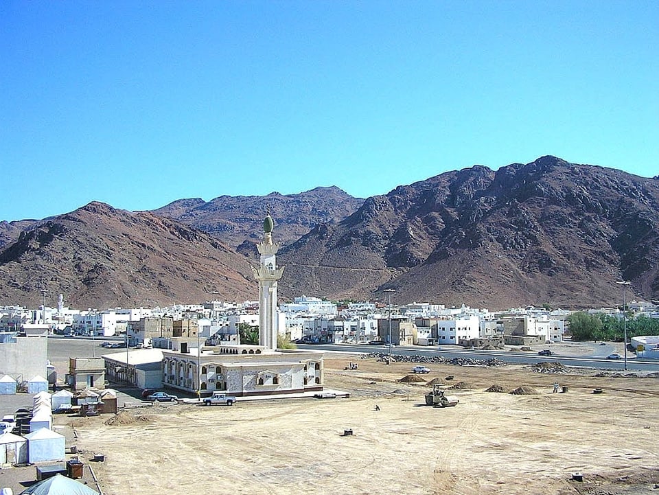 Mount Uhud in Saudi Arabien.
