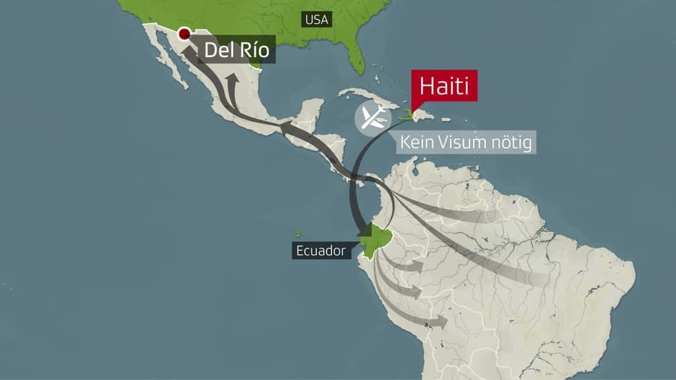 Fluchtrouten aus Haiti