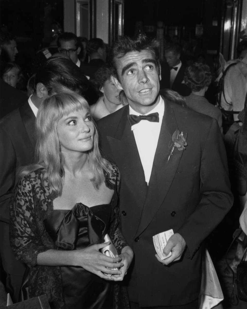 Sean Connery mit Ex-Frau Diane Cilento.