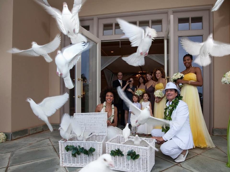 Hochzeitsfoto Carlos Santana
