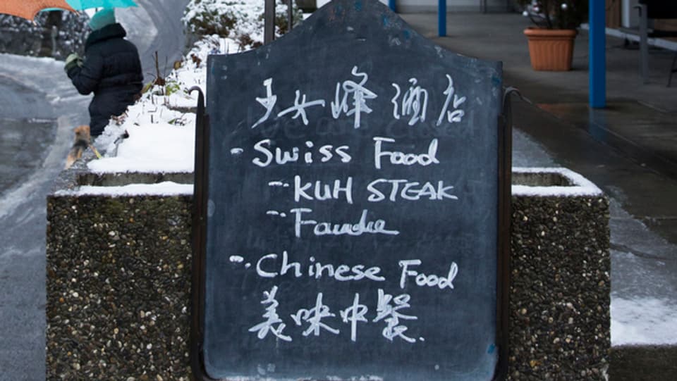 Das Familienhotel Jungfrau in Lauterbrunnen, seit 2014 im Besitz von Xiangdong Zhao, bietet chinesisches Essen an. 
