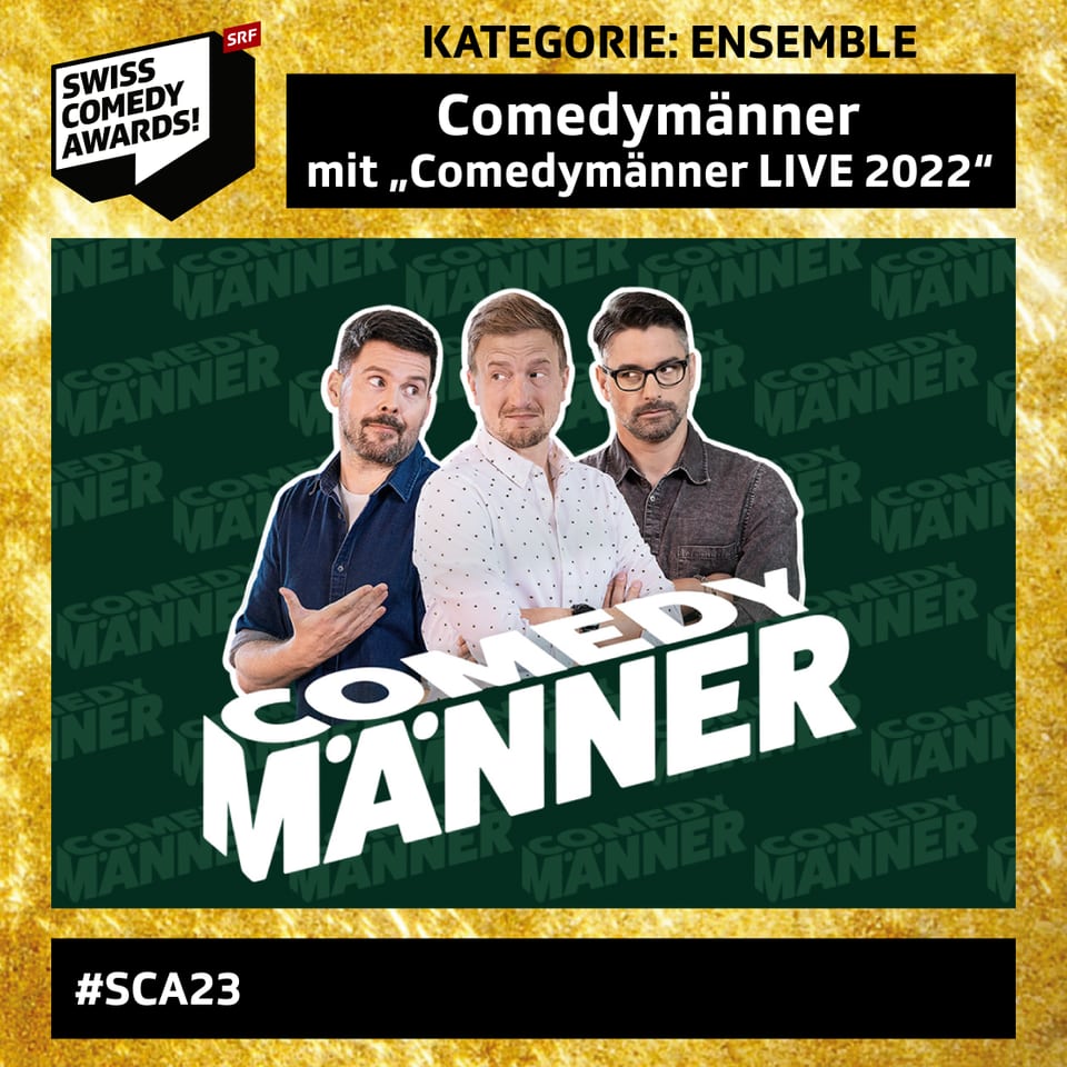 Comedymänner mit «Comedymänner LIVE 2022»