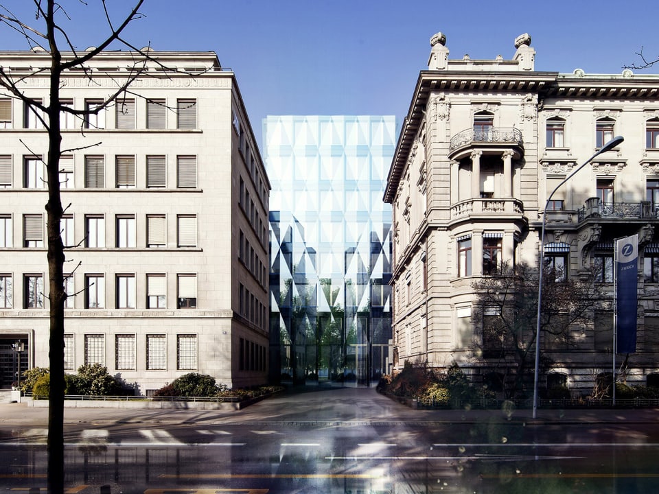 Der Hauptsitz der Zürich-Versicherung: Zwischen den Häusern soll ein Neubau entstehen.