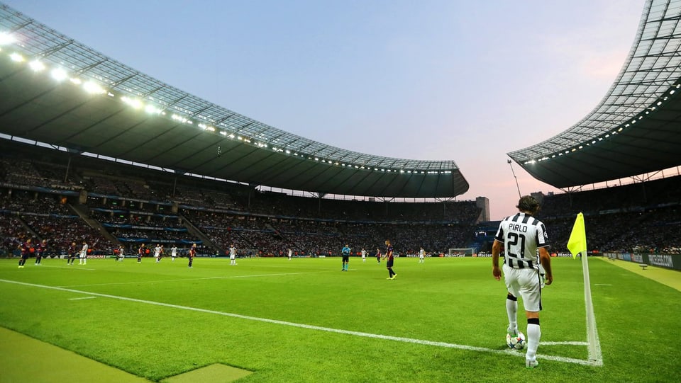 Im Berliner Olympiastadion wurde das Finalspiel vor 70'500 Zuschauer ausgetragen.