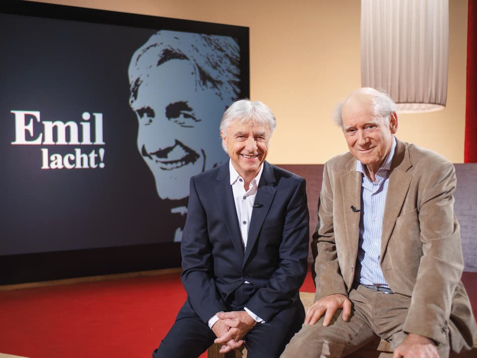 Emil Steinberger und Franz Hohler.