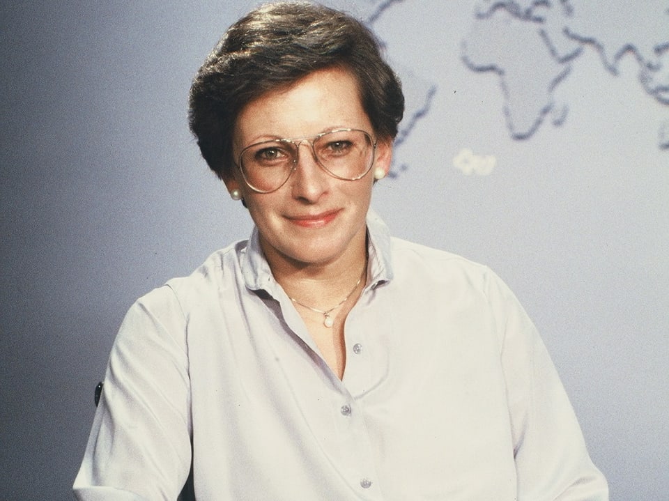 60 Jahre «Tagesschau»: Die Moderatoren - Marie Therese Guggisberg