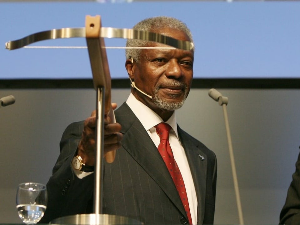 Kofi Annan am SEF 2007.