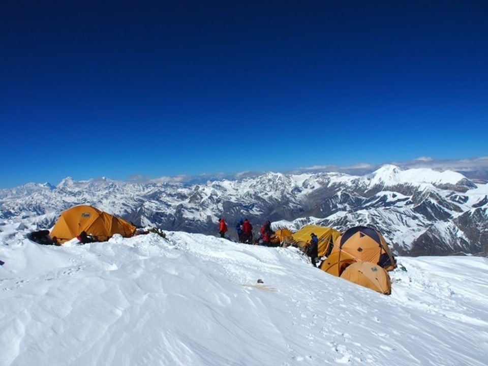 Panorama im Himalaya.