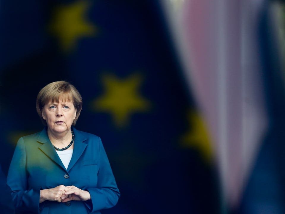 Angela Merkel im Portrait. 